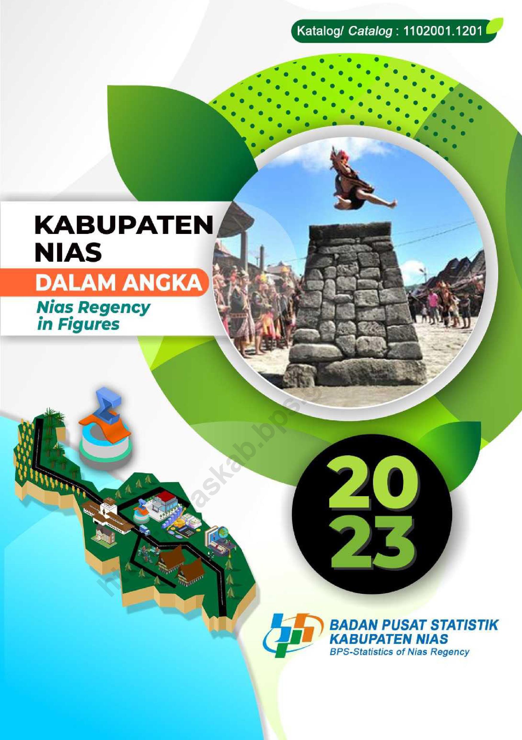 Kabupaten Nias Dalam Angka Kompaspedia