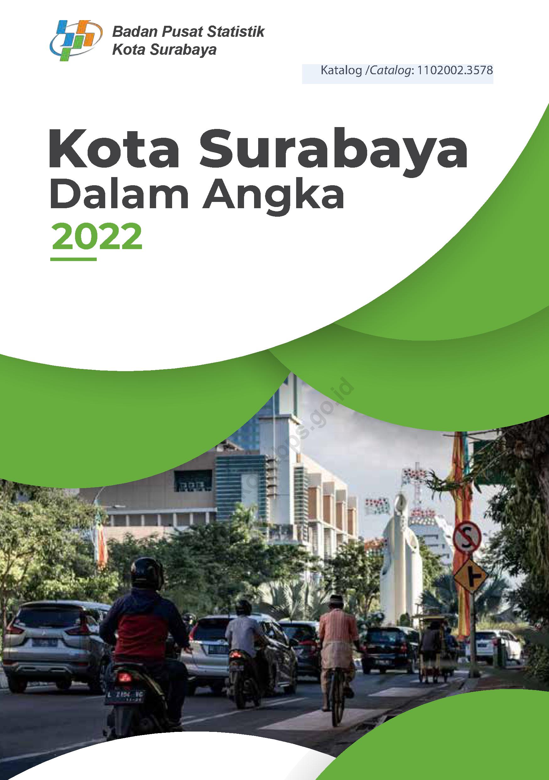 Kota Surabaya Dalam Angka Kompaspedia   3578 KOTA SURABAYA 2022 